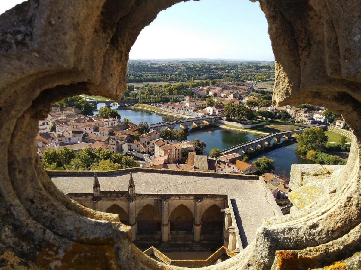 Appartement Avec Garage Centre Historique De Beziers Bagian luar foto