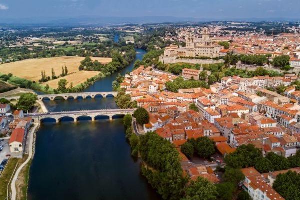Appartement Avec Garage Centre Historique De Beziers Bagian luar foto